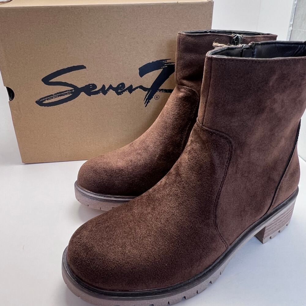Seven7 Bestie Chocolate Boot, Women's Sizes 7, 8, 10
